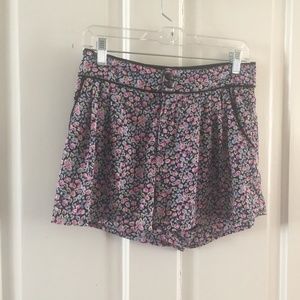 Floral Print Shorts